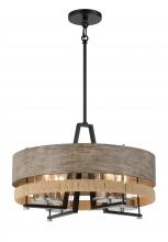 Minka-Lavery 2764-733 - Silver Creek - 4 Light Convertible Pendant