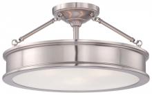  4177-84 - 3 LIGHT SEMI FLUSH MOUNT