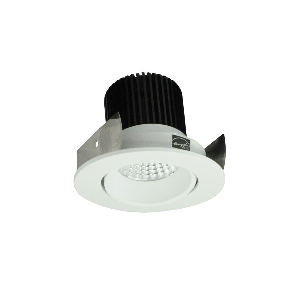 2" Iolite LED Round Adjustable Cone Reflector, 1000lm / 14W, 3000K, Matte Powder White Reflector
