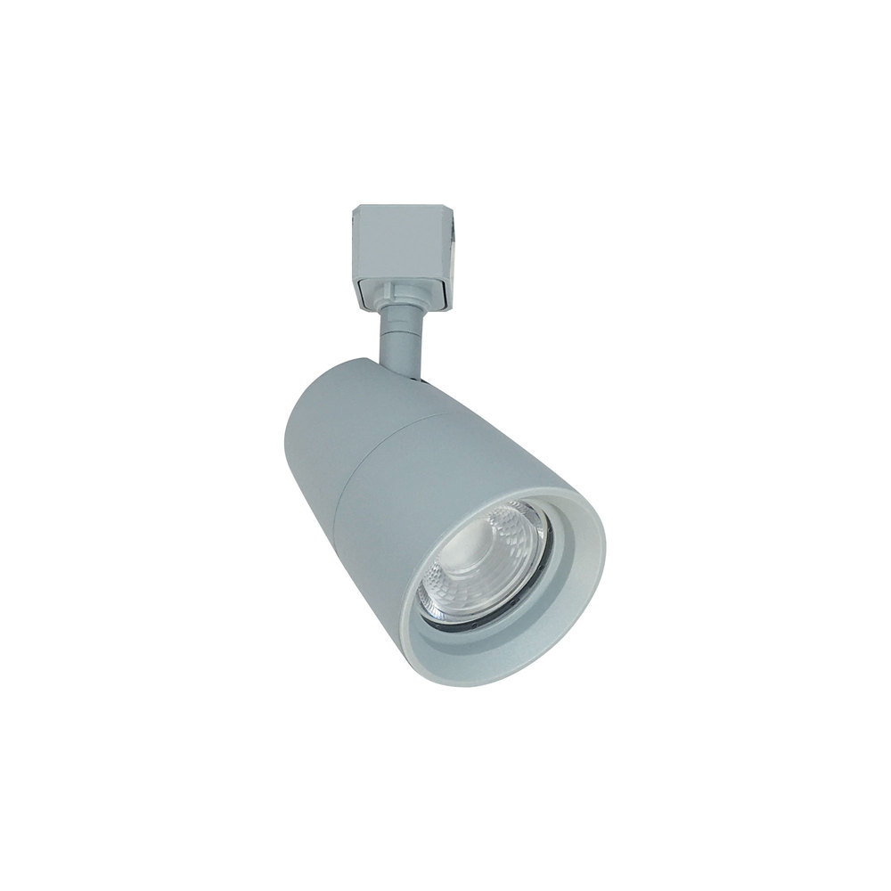 MAC XL LED Track Head, 1200lm, 18W, 3000K, 90+ CRI, Spot/Flood, Silver