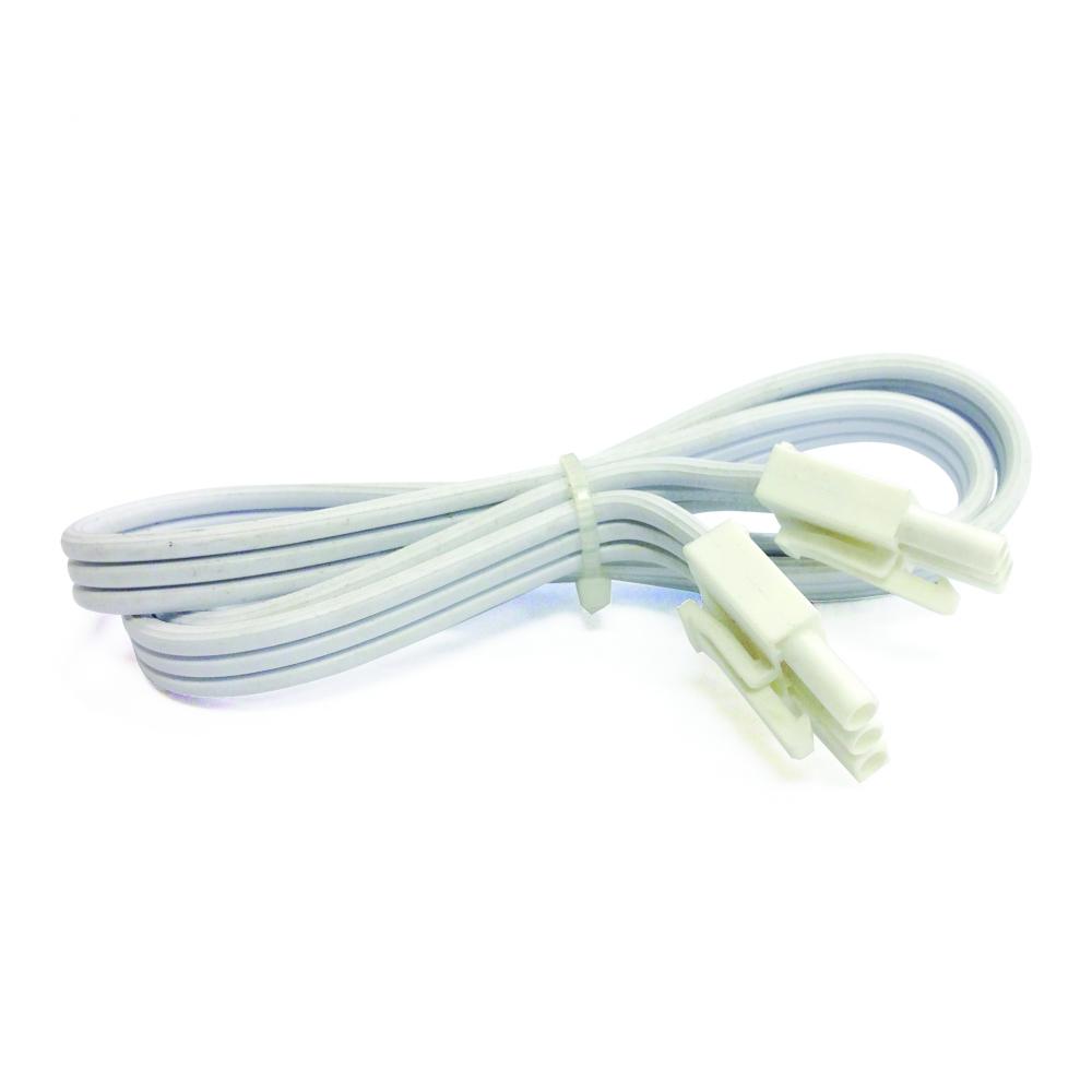 12" LEDUR Interconnect Cable, White