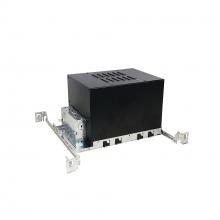 Nora NCHA3-8L4P01 - 8" Sapphire III Adjustable Non-IC New Construction Housing, 38W / 3500lm, 120V Input, Phase