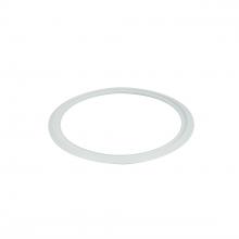 Nora NEFLINTW-4OR-MPW - 4" Oversize Ring for 4" Can-less Downlights, Matte Powder White finish