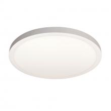 Nora NELOCAC-16R940W - 16" ELO Surface Mounted LED, 2200lm / 20W, 4000K, 90+ CRI, 120V Triac/ELV or 277V Non-Dimming,