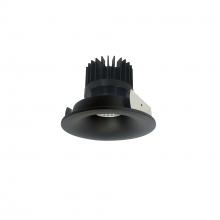 Nora NIO-4RNB27XBB/HL - 4" Iolite LED Round Bullnose, 1500lm/2000lm/2500lm (varies by housing), 2700K, Black Finish