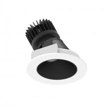 Nora NIO-4RSLACDXBMPW/HL - 4" Iolite LED Round Adjustable Slot, 1500lm/2000lm (varies by housing), Comfort Dim, Black