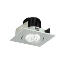  NIOB-2SGCDXNN - 2" Iolite LED Square Adjustable Gimbal, 800lm / 14W, Comfort Dim, Natural Metal Finish