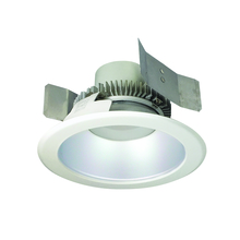 Nora NLCBC2-55130HZW/10LE4 - 5" Cobalt Click Round Retrofit Reflector, 1000lm / 12W, 3000K, Haze Reflector / White Flange,