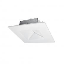  NOXAC-4SWTWWW - 4" AC Onyx Square Wall Wash LED Retrofit, 700lm / 11W, Selectable CCT, White Finish