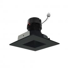 Nora NPRLV-4SNDSQCDXBB - 4" Pearl Low Voltage LED Square Retrofit Reflector with Square Aperture, 650lm / 11W, Comfort