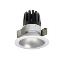 Nora NRM3-51L330FHZW - 5" Marquise III Round Open Reflector, 2000lm, 3000K, Flood Optic, Haze Reflector/White Flange