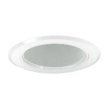  NT-5012W - 5" Deep Phenolic Baffle w/ Ring, White