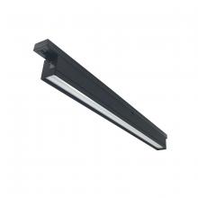 Nora NTE-LIN2TWB - 2-ft T-Line Linear LED Track Head w/ Selectable CCT, 1600lm / 20W, Black