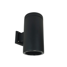  NYLS3-6W1L135NC12BBB - 6" Sapphire III Wall Mount Black Cylinder, Black Reflector/Black Flange, 120-277; 0-10V Dimming,