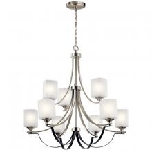 Kichler 52277NI - Tula™ 9 Light Chandelier Brushed Nickel