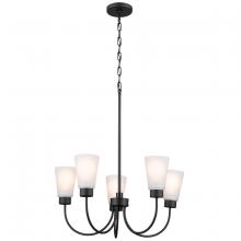  52443BK - Chandelier 5Lt