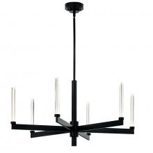  52667BK - Chandelier 6Lt