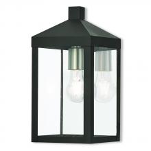  20582-04 - 1 Lt BK Outdoor Wall Lantern