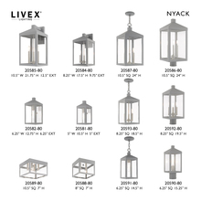  20582-80 - 1 Lt Nordic Gray Outdoor Wall Lantern