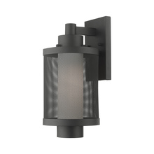  20682-14 - 1 Lt Textured Black Wall Lantern