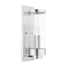  20722-05 - 2 Lt Polished Chrome Outdoor Wall Lantern