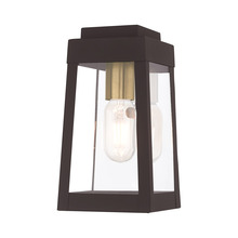  20851-07 - 1 Lt Bronze Outdoor Wall Lantern