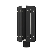  21776-04 - 1 Lt Black Outdoor Post Top Lantern