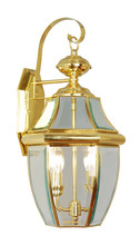  2251-02 - 2 Light PB Outdoor Wall Lantern