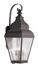  2607-07 - 4 Light Bronze Outdoor Wall Lantern