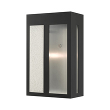  27413-04 - 1 Lt Black Outdoor Wall Lantern