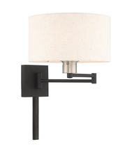 Livex Lighting 40037-04 - 1 Lt Black Swing Arm Wall Lamp