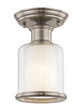  40200-91 - 1 Light Brushed Nickel Ceiling Mount