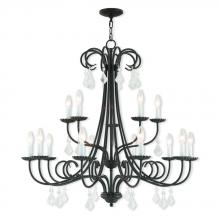  40879-92 - 15 Lt EBZ Foyer Chandelier