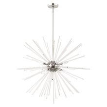  41258-05 - 8 Lt Polished Chrome Pendant Chandelier