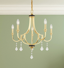  41275-02 - 5 Lt Polished Brass Chandelier