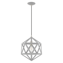  41328-80 - 1 Lt Nordic Gray Mini Pendant