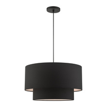  45668-04 - 3 Lt Black  Pendant