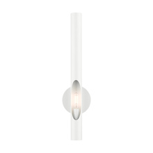  45911-69 - 1 Lt Shiny White ADA Single Sconce