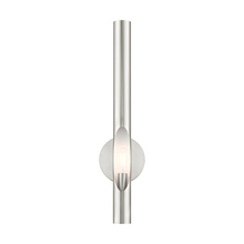 Livex Lighting 45911-91 - 1 Lt Brushed Nickel ADA Single Sconce