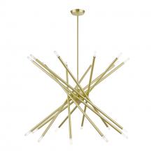  46779-12 - 20 Light Satin Brass Large Chandelier