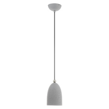  49107-80 - 1 Lt Nordic Gray Pendant