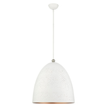  49110-03 - 3 Lt White Pendant