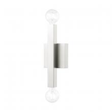  49212-91 - 2 Lt Brushed Nickel ADA Wall Sconce