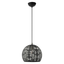  49542-04 - 1 Lt Black Pendant