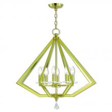  50668-02 - 8 Lt PB Chandelier