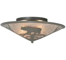  109373 - 22"W Bear on the Loose Flushmount