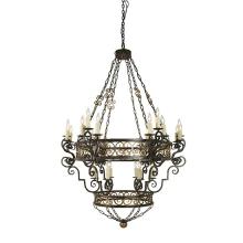  115356 - 48" Wide Isabo 24 Light Chandelier