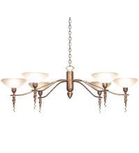  115730 - 60" Long Blanca 6 Light Chandelier