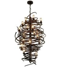  117475 - 30"W Centric 18 LT Chandelier