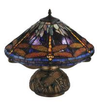  118749 - 16" High Tiffany Dragonfly Table Lamp